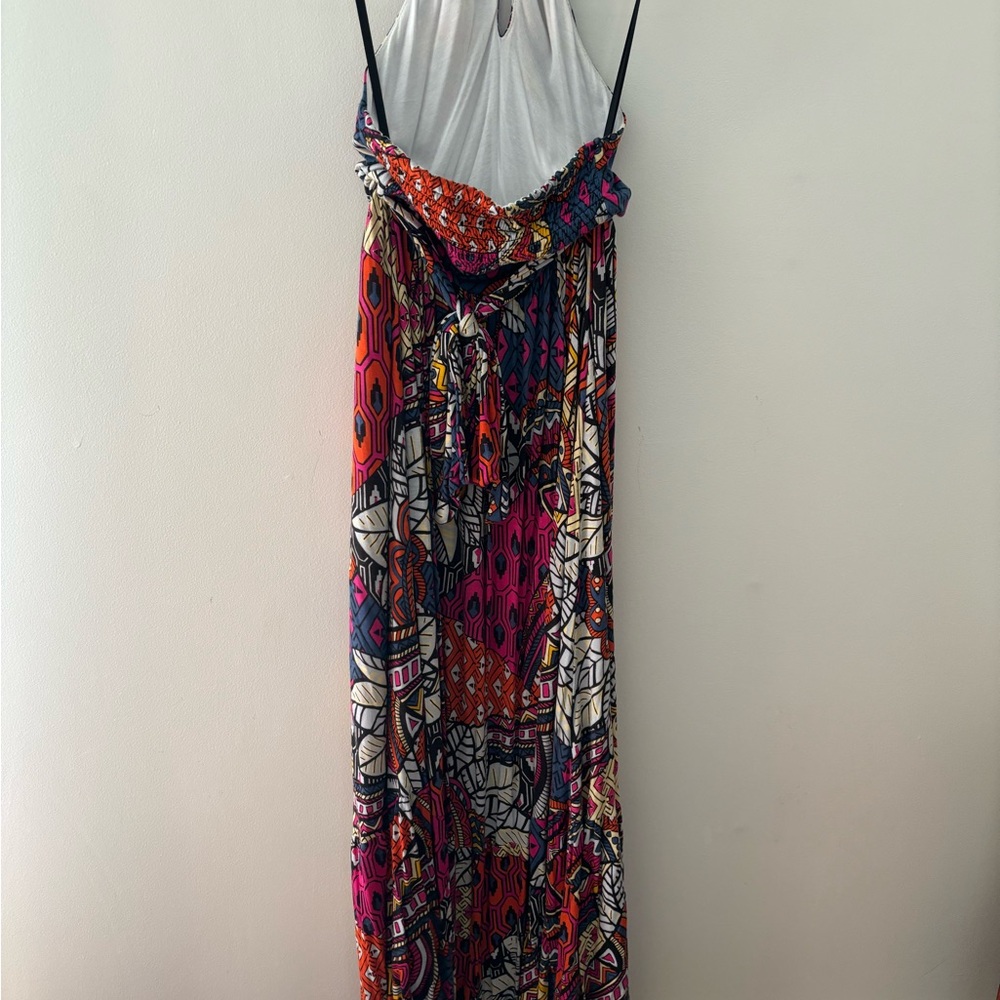 Anthropologie Maeve Halter Tie Cynthia Maxi Dress - Picture 2 of 3
